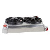 Griffin Performance Fit Radiator Combos CU-00038 and Fan, Fit, Aluminum, Manual Transmission, Crossflow, 2-Row, Dual Fan, Chrysler, Dodge, Plymouth, Kit thumbnail 4