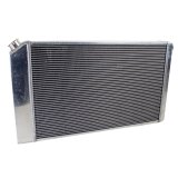 Griffin Performance Fit Radiators 8-00008 Radiator, Crossflow, Dual-Row, Aluminum, Natural, 33.25 in. Wide, 19.00 in. High, 3.0 in. Thick, Manual, Each thumbnail 2