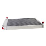 Griffin Performance Fit Radiators 8-00008 Radiator, Crossflow, Dual-Row, Aluminum, Natural, 33.25 in. Wide, 19.00 in. High, 3.0 in. Thick, Manual, Each thumbnail 4