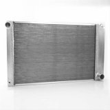 Griffin Performance Fit Radiators 8-00008 Radiator, Crossflow, Dual-Row, Aluminum, Natural, 33.25 in. Wide, 19.00 in. High, 3.0 in. Thick, Manual, Each thumbnail 8