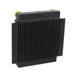Griffin Universal Fluid Coolers CXU-00002 Cooler, Tube and Fin, Aluminum, 1/2 in. NPT Female Threads, Fan, 800 cfm, 9 in. Diameter, Each thumbnail 3
