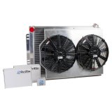 Griffin Performance Fit Radiator Combos CU-70009 and Fan, Aluminum, Crossflow, 2-Row, Dual Fan, Chevy, Pontiac, Kit thumbnail 3