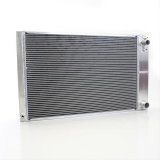 Griffin Performance Fit Radiators 8-00010-LS Radiator, Crossflow, Dual-Row, Aluminum, Natural, 31.25 in. Wide, 18.62 in. High, 3.0 in. Thick, Each thumbnail 7