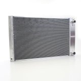 Griffin Performance Fit Radiators 8-00010-LS Radiator, Crossflow, Dual-Row, Aluminum, Natural, 31.25 in. Wide, 18.62 in. High, 3.0 in. Thick, Each thumbnail 8