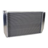 Griffin Universal Fit Radiators 1-55241-X Radiator, Universal, Aluminum, Natural, 27.5 in. Wide, 15.5 in. High, 3.0 in. Thick, Each thumbnail 1