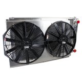 Griffin Thermal Products Radiators CU-00008-LS ComboUnit, Includes: Shroud, Fan(s), Wiring, Temp Sensor, and Rad Cap, thumbnail 2