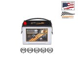 870 CCA Braille Battery Endurance Series B34 BCI Group 34 Battery, Series, AGM, 12 V, Deep Cycle/Starting, Cold Cranking Amps, Top Terminals, Left Side Positive, Each thumbnail 5