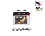 870 CCA Braille Battery Endurance Series B34R BCI Group 34 Battery, Series, AGM, 12 V, Deep Cycle/Starting, Cold Cranking Amps, Top Terminals, Right Side Positive, Each thumbnail 5