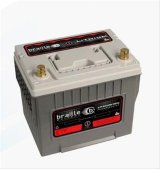 Braille Battery Intensity Lithium Batteries I25X Battery, Intensity, Ion, Top Terminal, BCI 25 Group, 12V, 1,250 amps, Each thumbnail 1