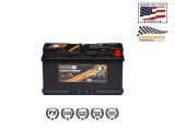 990 CCA Braille Battery Endurance Series B49-H8-L5 BCI Group 49/H8/L5 Battery, Series, AGM, 12 V, Deep Cycle/Starting, Cold Cranking Amps, Top Terminals, Right Side Positive, Each thumbnail 5