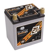 Braille Battery No-Weight Standard Batteries B3121 Battery, AGM, 12 V, Starting, 400 Cold Cranking Amps, Top and Side Terminals, Each thumbnail 1