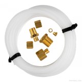 VDO Tubing Kits 150-855 Installation Kit, Oil Pressure/Vacuum, Plastic Tubing, 16 ft. Length, Brass Fittings, 1/8 in., 1/4 in. NPT, Kit thumbnail 1