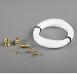 VDO Tubing Kits 150-855 Installation Kit, Oil Pressure/Vacuum, Plastic Tubing, 16 ft. Length, Brass Fittings, 1/8 in., 1/4 in. NPT, Kit thumbnail 2