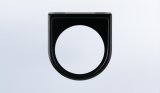 VDO Gauge Mounting Panels 240-027 Panel, Steel, Black, Under-Dash, One 2 1/16 in. Hole, Universal, Each thumbnail 1