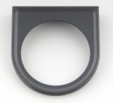 VDO Gauge Mounting Panels 240-027 Panel, Steel, Black, Under-Dash, One 2 1/16 in. Hole, Universal, Each thumbnail 2