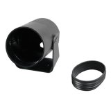 VDO Gauge Mounting Cups 240-101 Cup, Pedestal Mount, 2 1/16 in. Diameter, Plastic, Black, Each thumbnail 1