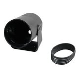 VDO Gauge Mounting Cups 240-101 Cup, Pedestal Mount, 2 1/16 in. Diameter, Plastic, Black, Each thumbnail 2