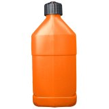 5 Gallons Sunoco Race Jug M7500OR Utility Jug, Gallons, Rectangular, Polyethlene, Orange, Black Cap, Each thumbnail 2