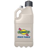 5 Gallons Sunoco Race Jug M7500TN Utility Jug, Gallons, Rectangular, Polyethlene, Tan, Black Cap, Each thumbnail 2