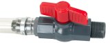Sunoco Race Jug Hoses R5226 Utility Spout, Clear Fuel Hose, Plastic Valve, 3/4 in. NPT, Each thumbnail 2