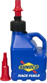3 Gallons Sunoco Race Jug R3100BL-FF Utility Jug, With Fastflo Lid, Gallons, Square, Polyethlene, Blue, Each thumbnail 1