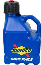 3 Gallons Sunoco Race Jug R3100BL Utility Jug, Gallons, Square, Polyethlene, Blue, Each thumbnail 2