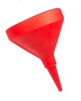 Sunoco D-Shaped Funnels R6200RD Funnel, D-Shaped, Polyethlene, Red, 11 in. x 8.5 in. Opening, Each thumbnail 5