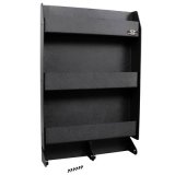 Clear One Trailer Accessories TC156 Storage Shelf, ABS Plastic, Black, 37 in. Height, 23 in. Width, 4.5 in. Depth, Holds Paper Towel Roll, Each thumbnail 1