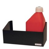 Clear One Trailer Accessories TC109 Organizer, Floor Mount, Fuel Jug Holder, ABS Plastic, Black, Holds 2 Fuel Jugs, Each thumbnail 1
