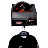 Clear One Trailer Accessories TC151 Helmet/Apparel Rack, ABS Plastic, Black, 14 in. Height, 15.5 in. Width, 13 in. Depth, Each thumbnail 1