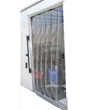 Clear One Vinyl Door Strips TC159 Strips, Vinyl, Clear, Cut to Fit, 7 ft. Height, 4 ft. Width, Each thumbnail 2