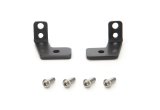 Hi-Lift Jack Company Hood Mount Light Brackets HM-LBRK Auxiliary Bracket, Mount, Aluminum, Black, Pair thumbnail 2