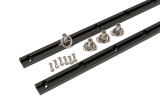 Hi-Lift Jack Company Slide-N-Lock Bed Rails BXR68B Black 68 in. Adjustable Rail Tie Down System thumbnail 1