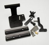 Hi-Lift Jack Company Tailgate Mounts for 2021-2025 BRONCO - BM-500 Mount, Vertical, Bolt-On, Position, Aluminum, Black, Kit thumbnail 1