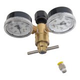 Shifnoid Air Shifter Regulator Valves PC2008 Regulator, CO2, Dual Gauge, Each thumbnail 1