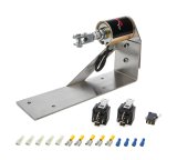 Shifnoid Electric Shifter Solenoid Kits SN5072 Solenoid, Electric, 3 Speed, B&M Pro Ratchet, Steel, Gold Dichromate, Kit thumbnail 2