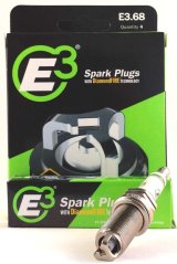 E3 Spark Plugs E3.68 Plug, E3, Gasket Seat, 14mm Thread, 1.00 in. Reach, Projected Tip, Resistor, Each thumbnail 2