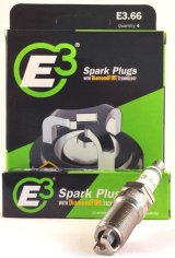 E3 Spark Plugs E3.66 Plug, E3, Tapered Seat, 14mm Thread, 1.000 in. Reach, Projected Tip, Resistor, Each thumbnail 3