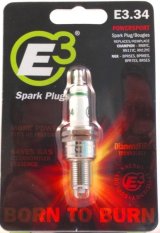E3 Spark Plugs E3.34 Plug, E3, Gasket Seat, 14mm Thread, 0.750 in. Reach, Projected Tip, Resistor, Each thumbnail 2