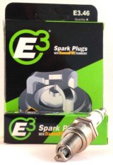 E3 Spark Plugs E3.46 Plug, E3, Gasket Seat, 14mm Thread, 0.750 in. Reach, Projected Tip, Resistor, Each thumbnail 2