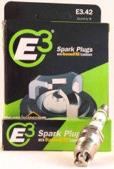 E3 Spark Plugs E3.42 Plug, E3, Tapered Seat, 14mm Thread, 0.460 in. Reach, Projected Tip, Resistor, Each thumbnail 3