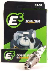 E3 Spark Plugs E3.58 Plug, E3, Gasket Seat, 14mm Thread, 0.750 in. Reach, Projected Tip, Resistor, Each thumbnail 2