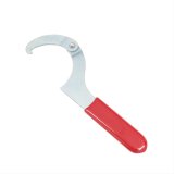 Aldan American Universal Spanner Wrenches ALD-1 Wrench, Steel, Zinc Plated, Rubber/Steel, Red, Adjustable Range 1.250 to 3 in., Each thumbnail 1