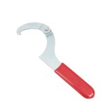 Aldan American Universal Spanner Wrenches ALD-1 Wrench, Steel, Zinc Plated, Rubber/Steel, Red, Adjustable Range 1.250 to 3 in., Each thumbnail 2