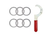 Aldan American Coilover Shock Thrust Bearing Kits ALD-27 Bearing, Coilover, Steel, Roller Bearings and Washers, Includes Wrench, Kit thumbnail 2