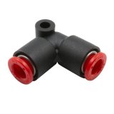 Dedenbear CO2 Bottle Nuts ALRA Fitting, CO2, Air Line Right Angle Coupler, .250 in. OD., Quick Disconnect, Each thumbnail 2