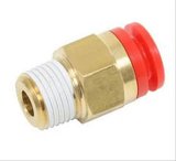 Dedenbear Quick-Connect Fittings ALQD Air Hose Fitting, Quick-Disconnect, Brass, Straight, Male 1/8 in. NPT, Each thumbnail 5
