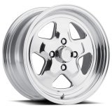 Vision American Muscle 521 Nitro Series Polished Wheels 15x7 Wheel, Nitro, Aluminum, Polished, 15 in. x 7.0 in., 5 x 4.75 in. Bolt Circle, 4 in. Backspace, Each thumbnail 1
