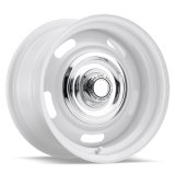 Vision Wheel Center Caps JC5001V Cap, Power Disc Style, Snap-on, Steel/Plastic, Chrome, Rallye Series, Each thumbnail 2