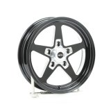 Vision American Muscle 571 Sport Star II Black Wheels 15x4 Wheel, II, Aluminum, Black, 15 in. x 4 in., 5 x 4.75 in./5 x 120.65mm Bolt Circle, 1.75 in. BS, Each thumbnail 1